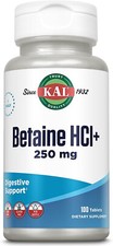Betaine HCl+, 250 mg, 100 Tablets