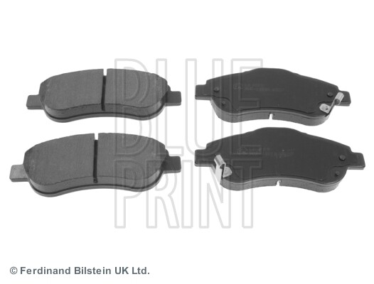 Blue Print ADH24275 Bremsbelagsatz, Scheibenbremse FüR Honda-image