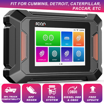 Fcar F803 Plus Heavy Duty Truck Diesel Diagnostic Scanner DPF Regen for Paccar