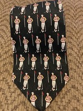 TOMMY BAHAMA Tie 100%! Silk Golf Off Island Designer golfer NWOT Made In USA