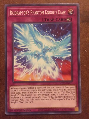 yugioh phantom knights raidraptor deck Raidraptor's Claw - PHRA-EN069 - Super Rare You can only activate 1 Raidraptors Phantom KnightsClaw per turn. Raidraptor's Phantom Knights Claw
