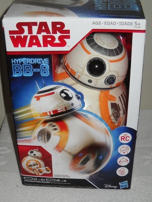 #9993 NRFB Disney Hasbro Star Wars Hyperdrive BB-8 Remote Control | eBay