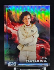 2024 Topps Chrome Star Wars Refractor Leia Organa 103 Return Of The Jedi