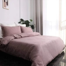 Luxury Duvet Cover, 100% cotton Solid Duvet Cover, Pillowcase Cotton Bedding