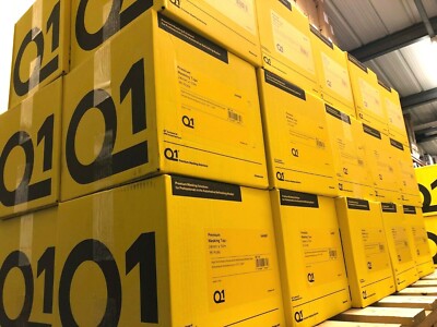 1x Q1 Premium Abdeckband 0,75''-18mm x50m HOCHWERTIG LOW BAKE 48 Rollen 110°C