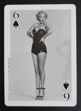 Bicycle Marilyn Monroe Playing Card 6 Spades