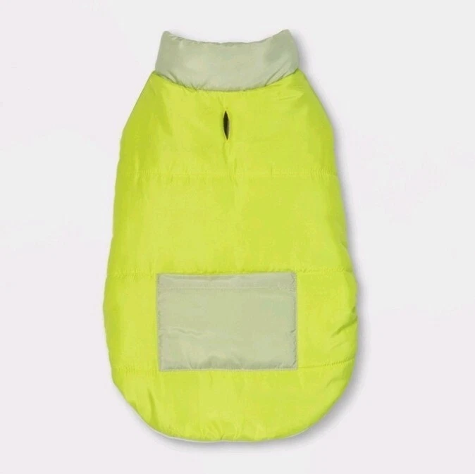 Lot Of 2 Boots & Barkley Dog Pet Puffer Vest Green & Pink Size Medium - Image 2 of 4