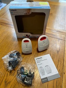 VTech Baby BM1000 Digital Audio Babyphone, weiß/rot. ERSATZTEILE AUSWAHL