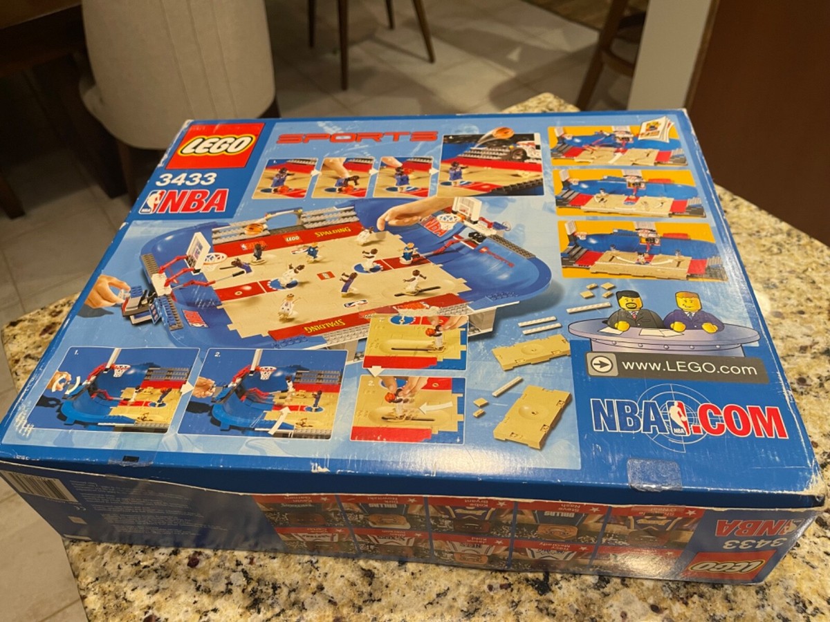 LEGO Sports: The Ultimate NBA Arena (3433) Kobe & Lebron w/locker 
