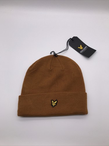 Lyle \u0026 Scott Logo Mens Caramel Brown 