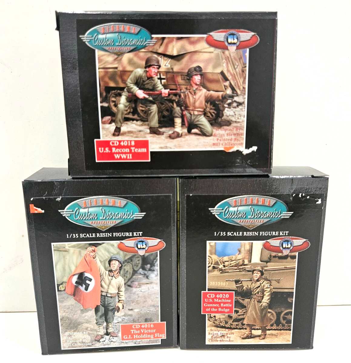 カスタムディオラミクス　CUSTOM DIORAMICS 1/35 4セット Custom Dioramics | Armorama™