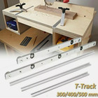 T-Track/T-Bar Miter Slot Slider Table Saw Gauge Aluminium-Alloy Woodworking Tool