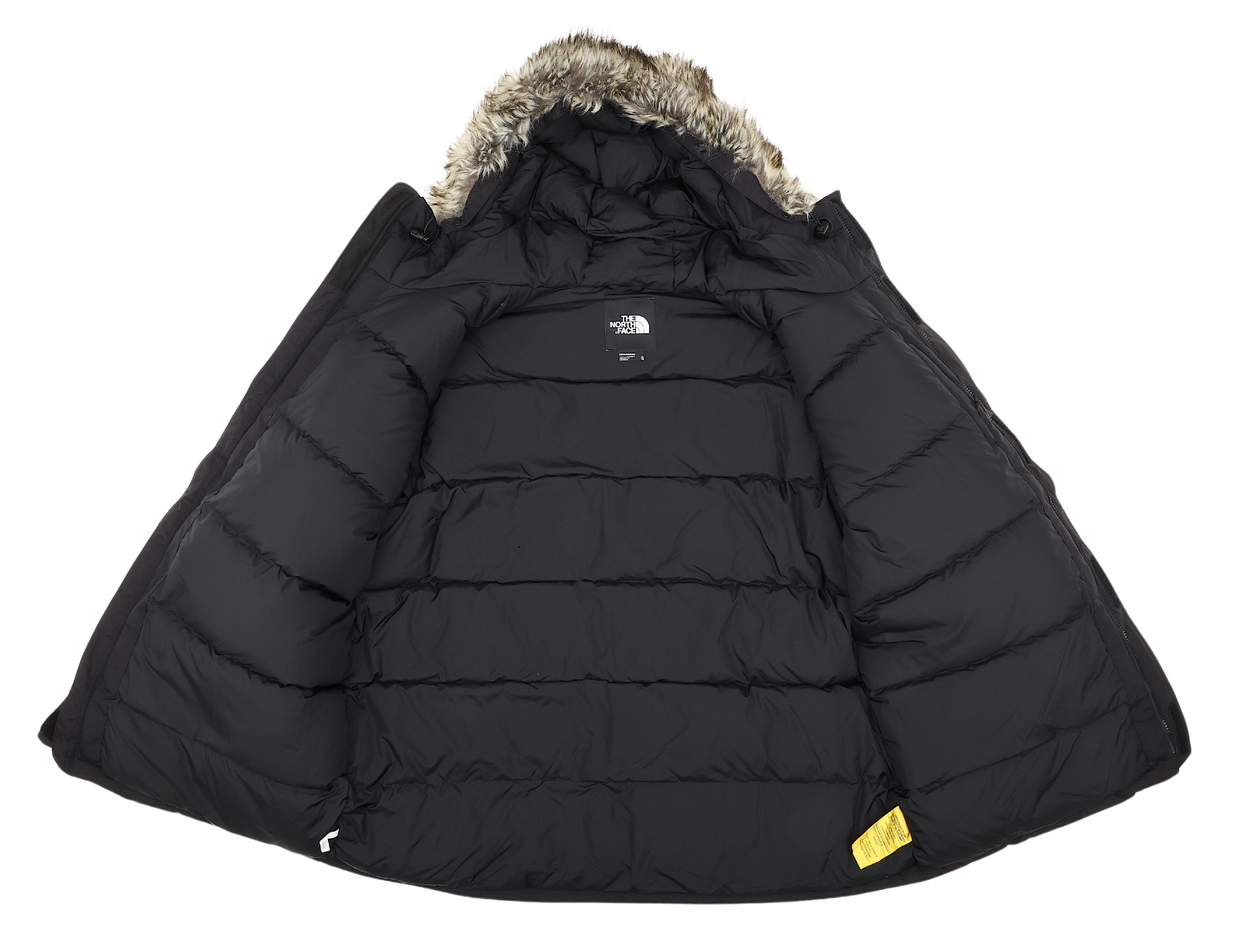 The North Face B11012 Men's Black McMurdo Winter Down Parka Jacket Size