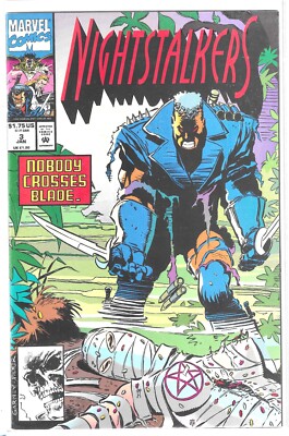 Nightstalkers #3 Marvel Comics 1992 Direct Reader Copy