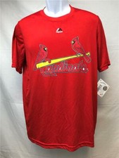 New Minor Flaw St. Louis Cardinals Youth Size XL 18 Red Majestic Shirt