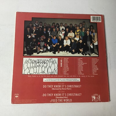 Band Aid Do They Know It's Christmas 12