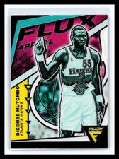 🔥 DIKEMBE MUTOMBO 2020-21 FLUX APPEAL PRIZM SILVER HOLO REFRACTOR # 20