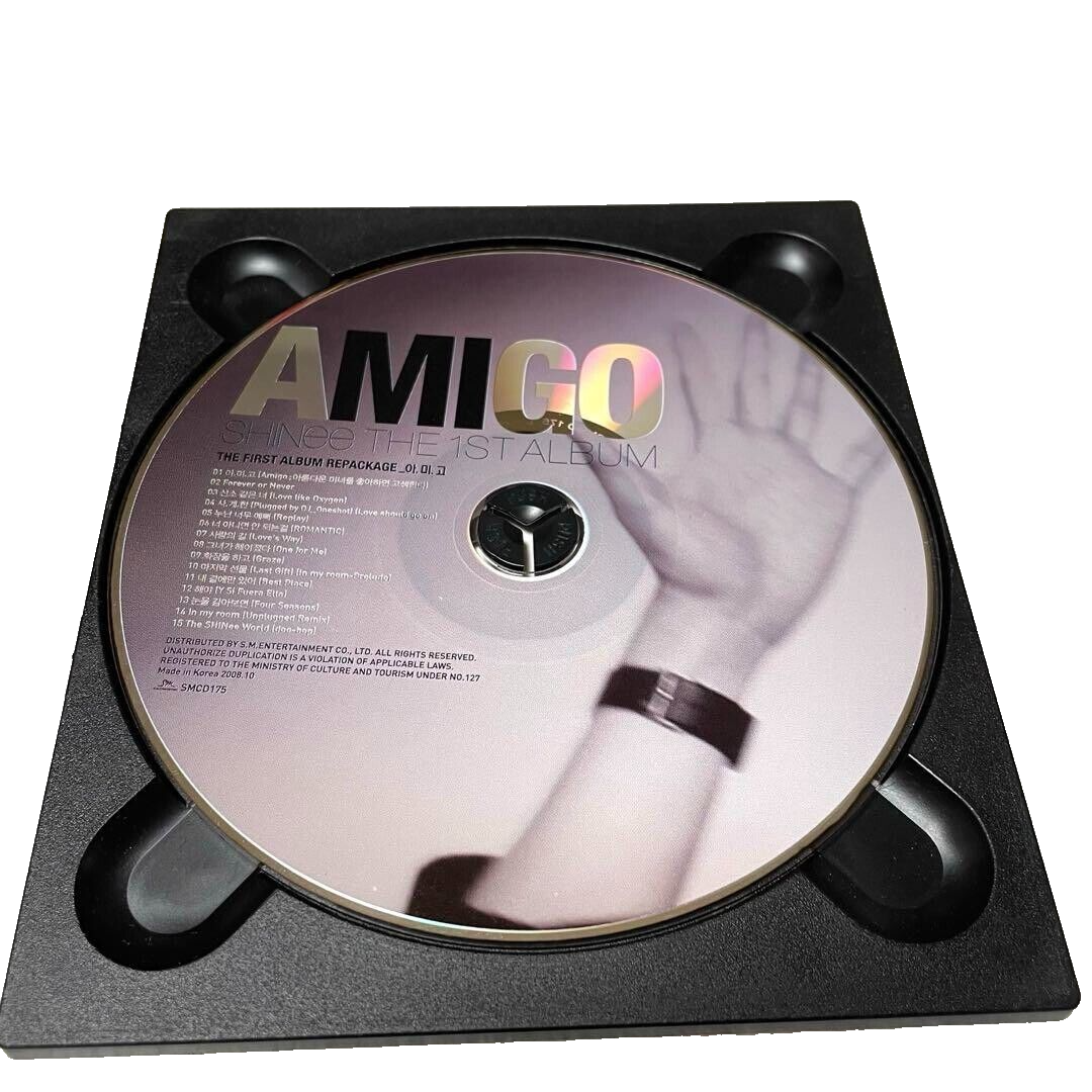 【セール価格】SHINee AMIGO 直筆サイン入り メンバー5人 SHINee AMIGO 直筆サイン入り アルバム メンバー5人 SHINee