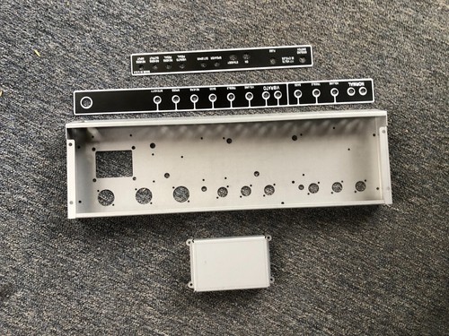 Blackface Deluxe type chassis, cap pan-18, finished Black face plates 18 steel. - Picture 5 of 6
