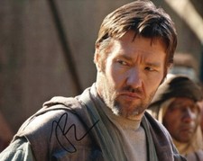 JOEL EDGERTON signed Autogramm 20x25cm STAR WARS in Person autograph COA