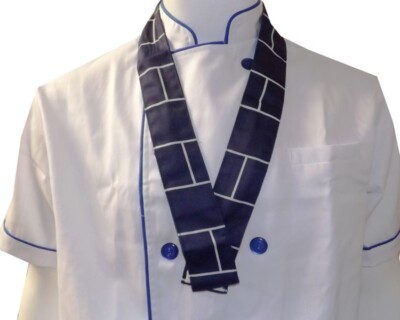 Adjustable Chef necktie kitchen chef neck tie custom restaurant chef necktie