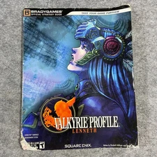 Valkyrie Profile Lenneth Official Strategy Guide Brady Games PSP Square Enix