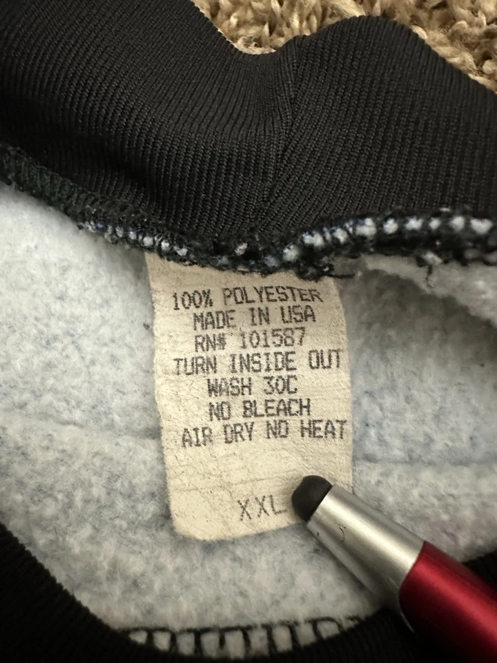 Pullover de colección Don Prudhomme Miller Lite Racing azul AOP para hombre talla 2XL Foto 4 de 4