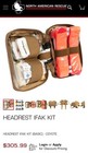 North American Rescue Vehicle Headrest IFAK Trauma Kit — photo 7