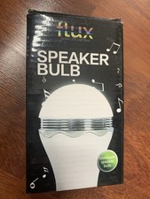 Flux SPEAKER BULB- Bluetooth Music NIB Bulb Speaker Wireless Speaker