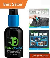 Odor Eliminator Spray for Shoes, Clothes and Gear, 3.4 oz., Non-Aerosol; Mini...