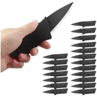 CREDIT CARD KNIFE Tactical Cardsharp Wallet Folding Pocket Micro Knives Gift Lot
