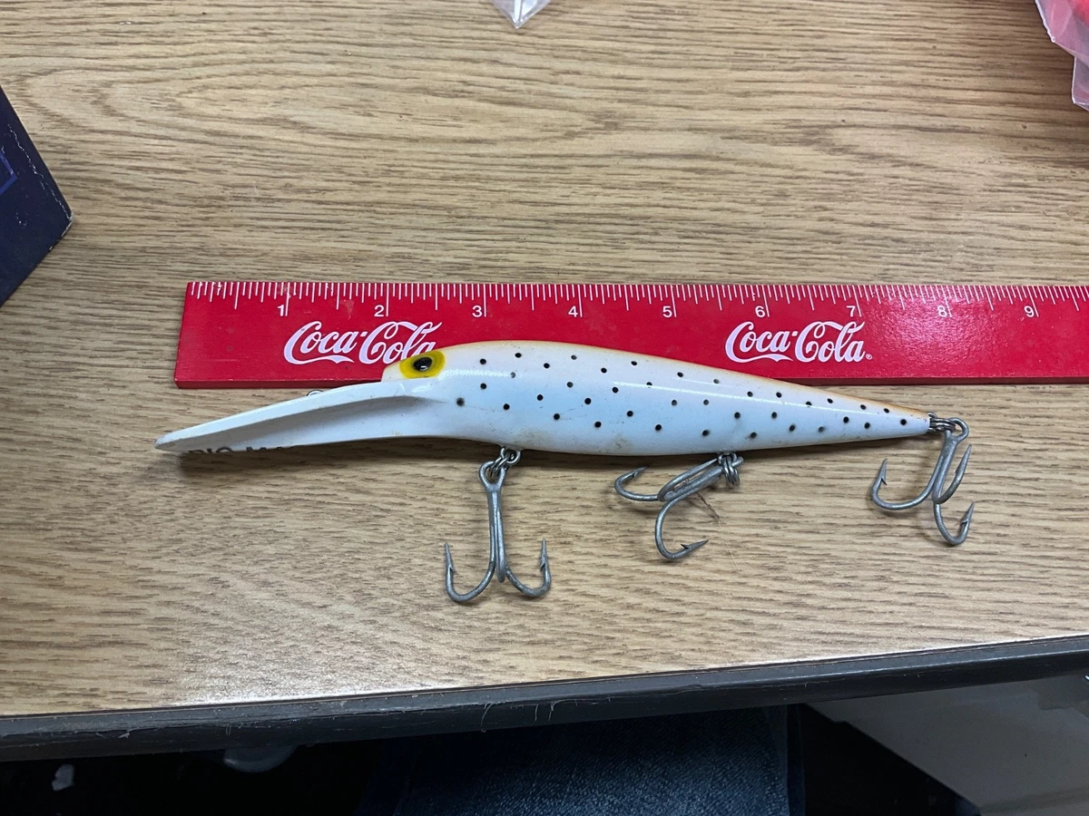 Leurres De Pêche Vintage Storm Big Mac 7 1/2" - Appât à Manivelle Avec Hochet Pour Truite