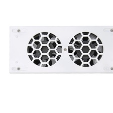 LED Game Console Cooling Fan Strip Top Dust Proof Colorful For Series