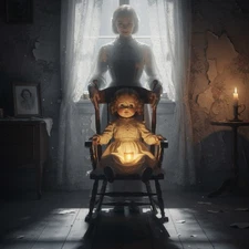 Haunted Doll Mystery Positive Energy Spirit Needing Home & Loving Caregiver