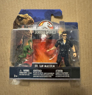 Jurassic World Legacy Collection Dr. Ian Malcolm Action Figure Dilophosaurus 3+