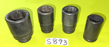 SNAP-ON TOOLS 4 PIECE 3/4 DRIVE SAE. IMPACT DEEP SOCKETS