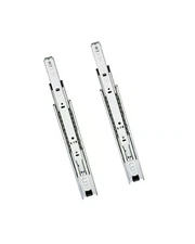 Lot of 8 Full Extension Drawer Slides Ball Bearing Rails Track 16" Heavy 100 Lb