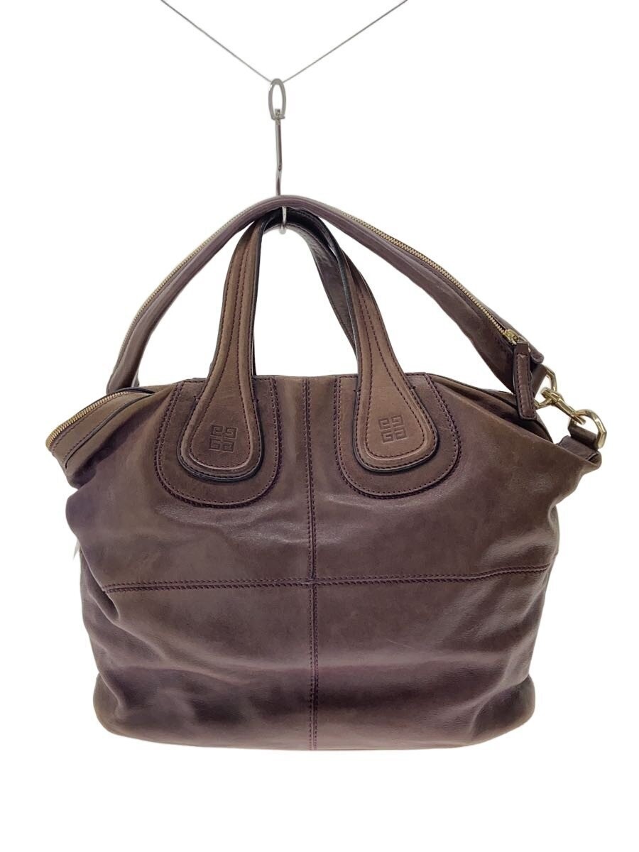 GIVENCHY 2-way Nightingale bag in sheepskin brown with a plain