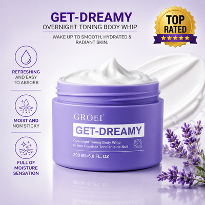 Groei Get-Dreamy Overnight Toning Body Whip - 6.8 fl oz/200 ml - New Sale