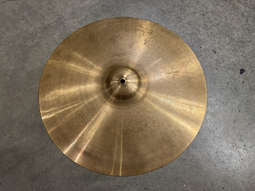 18" Paiste 404 MEDIUM Crash Cymbal VINTAGE 1359g #IN5