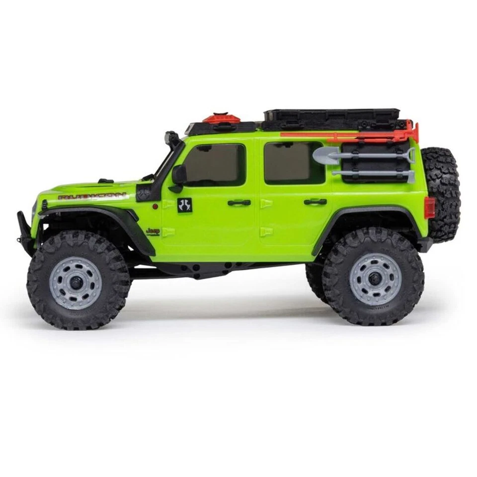 Axial 1/30 SCX30 Jeep Wrangler JLU 4X4 RTR Rock Crawler w/ Battery & Charger - Image 4 of 4