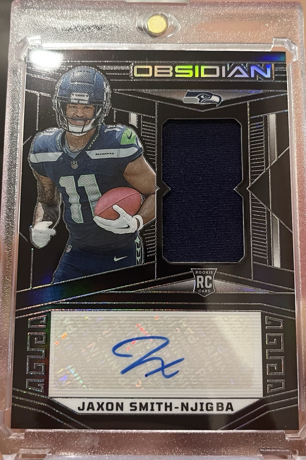 2023 Panini Obsidian - Jaxon Smith-Njigba Rookie Patch Auto /199 🔥 RPA