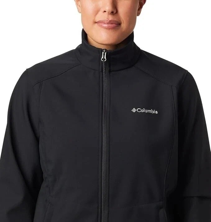 NEW Columbia Women's S Omni-Shield Windbreaker Softshell Jacket  Black G1620 thumbnail 5