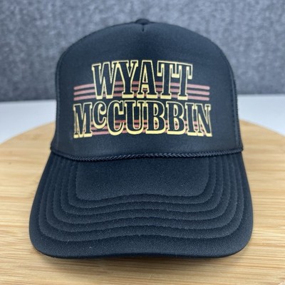 Wyatt McCubbin AUTOGRAPHED Trucker Hat Cap Snapback OSFM Black Country Music