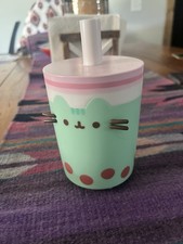 Pusheen Box Spring 2023 Exclusive Boba Drink Sips Cat Vinyl Figure Pastel Kawaii