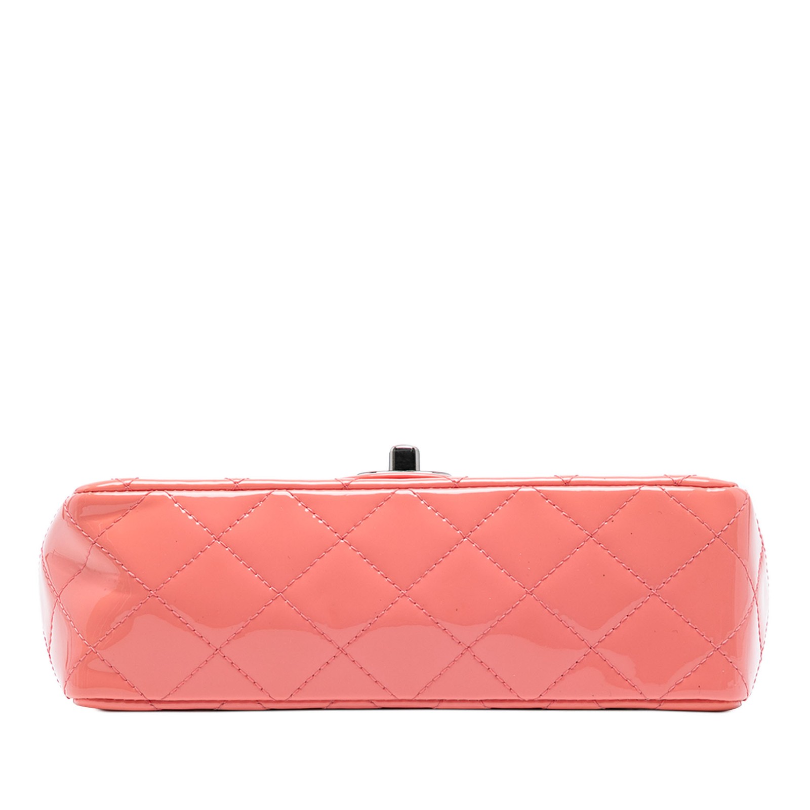 Authenticated Chanel Mini Rectangular Classic Pat… - image 3
