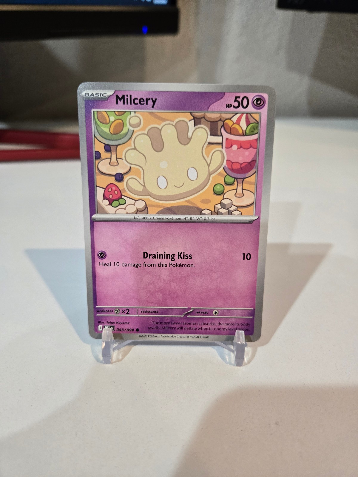 Milcery 043/094 Me02: Phantasmal Flames Common