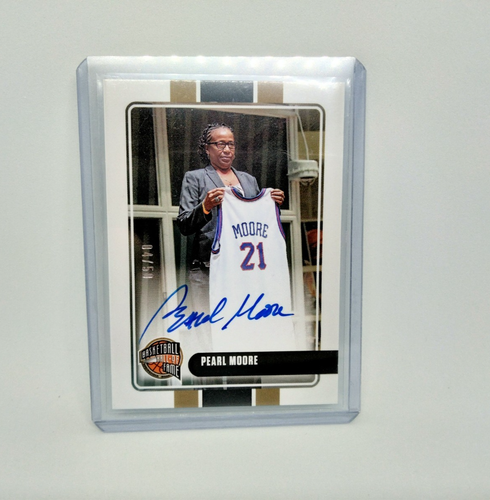 2025 The National Silver Pack Pearl Moore 2020-21 Panini Hall of Fame Auto 4/50