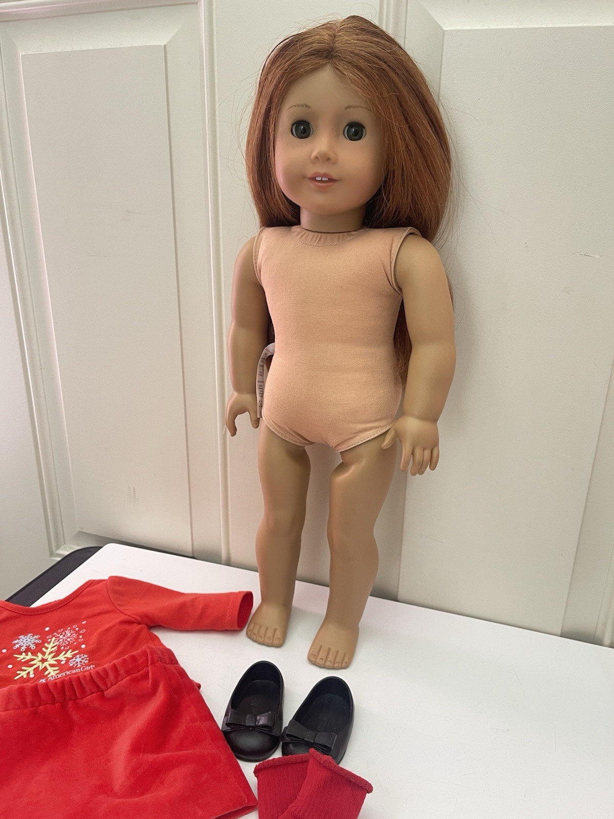 American Girl Doll Just Like You #61 Red Hair, Green Eyes, R