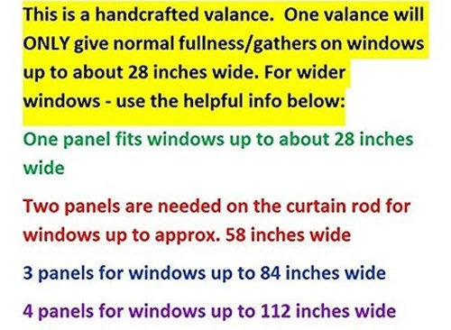 Cortina de cocina rústica de cuero de vaca blanco y negro con cenefa para manchas de vaca Foto 3 de 4